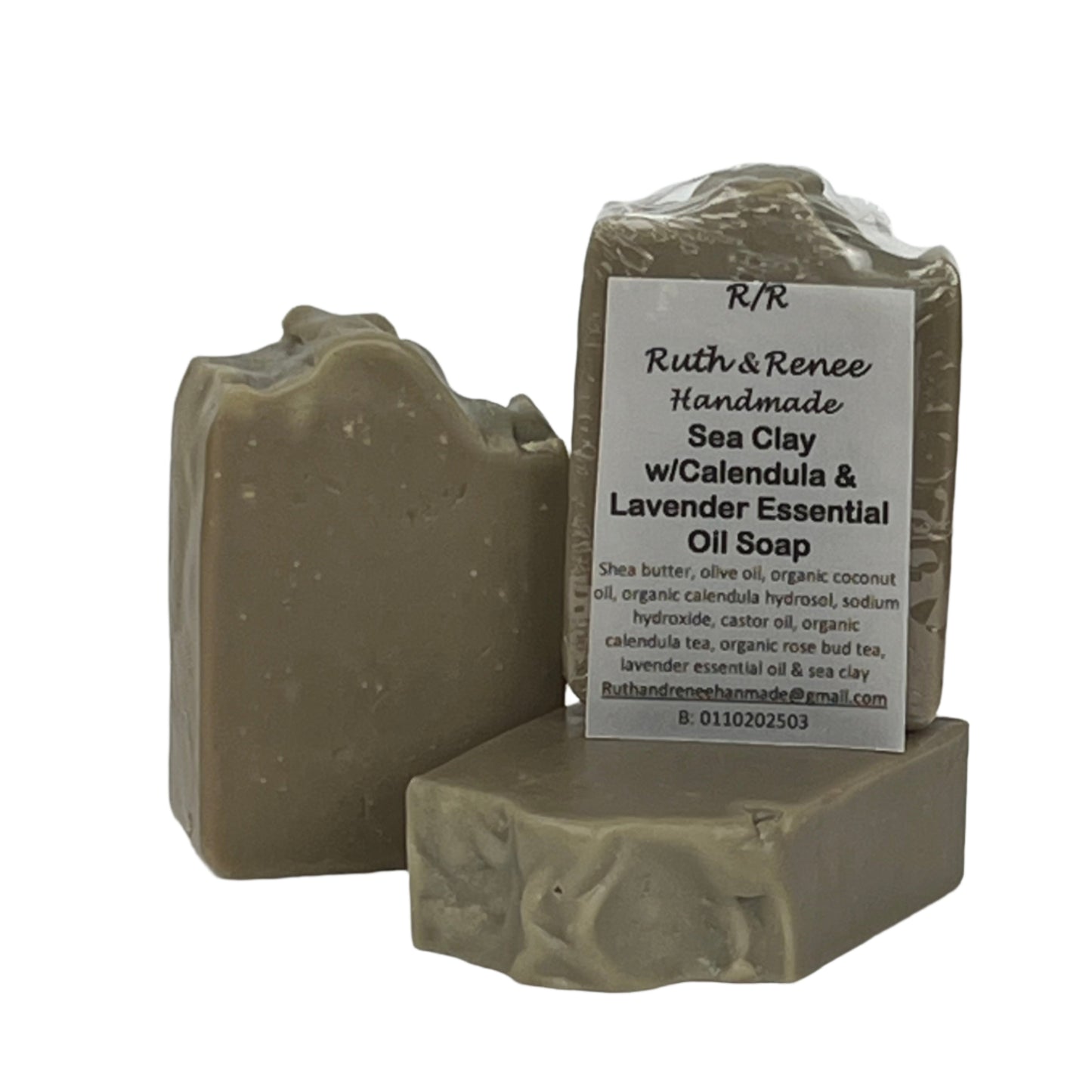 Sea Clay w/ Calendula & Lavender Essential Oil Soap