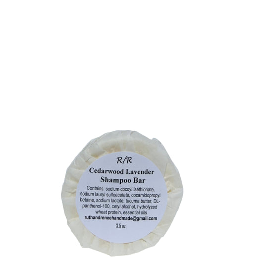 Cedarwood Lavendar Shampoo Bar